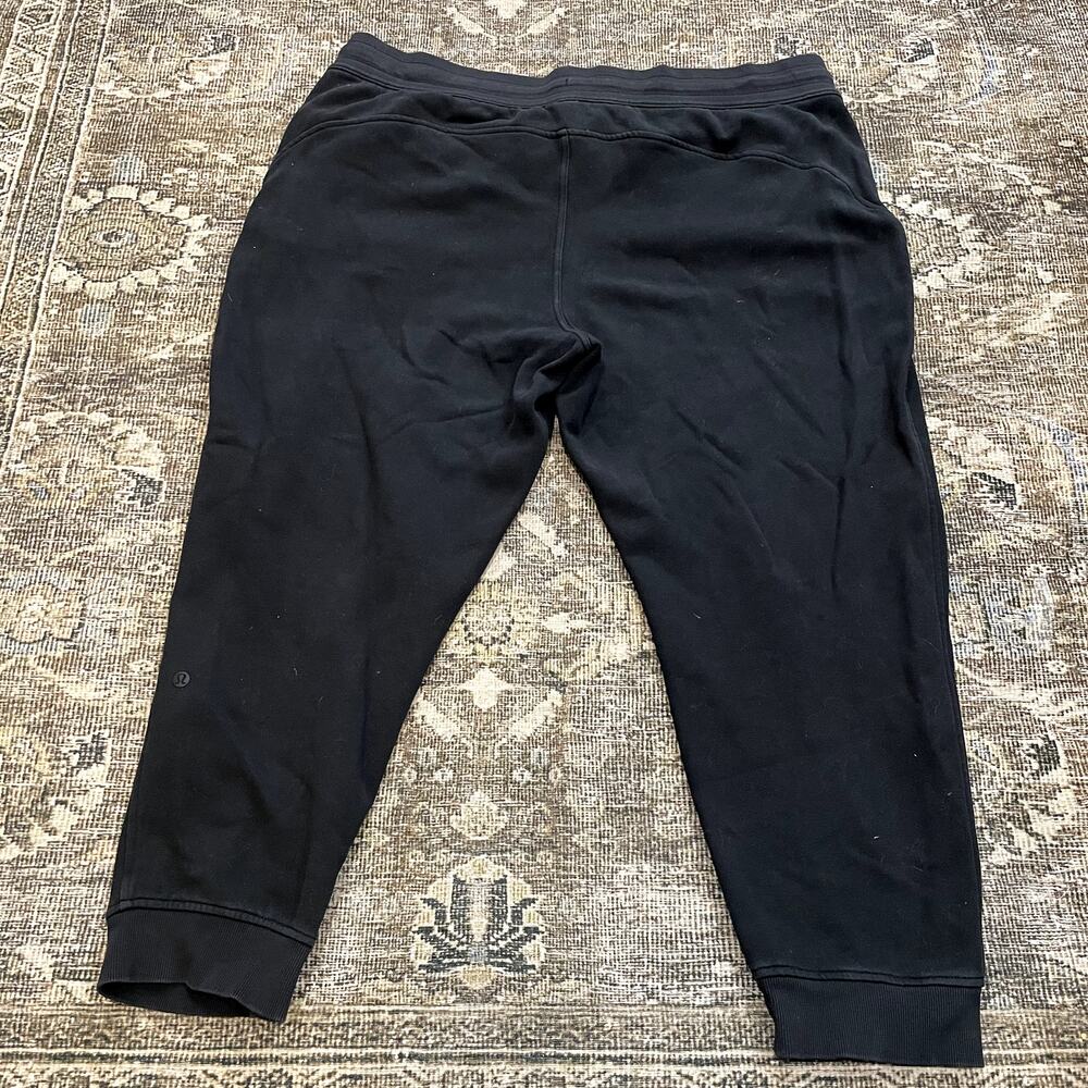 Lululemon Scuba High-Rise Jogger 7/8 Length Black Women's Size 20